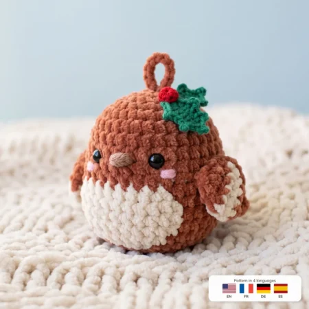 Little Partridge – no-sew amigurumi crochet pattern