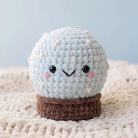 Snow Globe Buddy – no-sew amigurumi crochet pattern (photo 2)