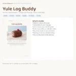 Yule Log Buddy – no-sew amigurumi crochet pattern (photo 3)