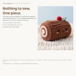 Yule Log Buddy – no-sew amigurumi crochet pattern (photo 7)