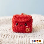 Red Envelope Buddy – no-sew amigurumi crochet pattern