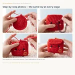 Red Envelope Buddy – no-sew amigurumi crochet pattern (photo 4)