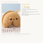 Fortune Cookie Buddy – no-sew amigurumi crochet pattern (photo 5)