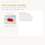 Firecracker Buddy – no-sew amigurumi crochet pattern (photo 3)