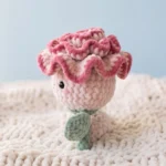 Carnation Buddy – no-sew amigurumi crochet pattern (photo 9)