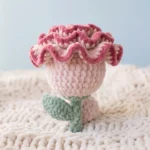 Carnation Buddy – no-sew amigurumi crochet pattern (photo 10)