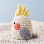 Rosy Cheek Cockatiel – no-sew amigurumi crochet pattern (photo 2)