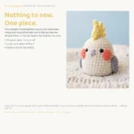Rosy Cheek Cockatiel – no-sew amigurumi crochet pattern (photo 7)