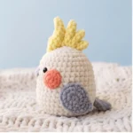 Rosy Cheek Cockatiel – no-sew amigurumi crochet pattern (photo 8)