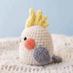 Rosy Cheek Cockatiel – no-sew amigurumi crochet pattern (photo 9)