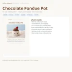 Chocolate Fondue Pot – no-sew amigurumi crochet pattern (photo 3)