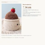 Chocolate Fondue Pot – no-sew amigurumi crochet pattern (photo 5)