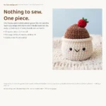Chocolate Fondue Pot – no-sew amigurumi crochet pattern (photo 7)