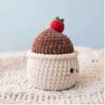 Chocolate Fondue Pot – no-sew amigurumi crochet pattern (photo 8)