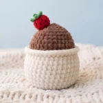 Chocolate Fondue Pot – no-sew amigurumi crochet pattern (photo 10)