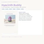 Hyacinth Buddy – no-sew amigurumi crochet pattern (photo 3)