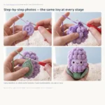 Hyacinth Buddy – no-sew amigurumi crochet pattern (photo 4)