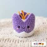 Crocus Buddy – no-sew amigurumi crochet pattern