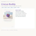 Crocus Buddy – no-sew amigurumi crochet pattern (photo 3)