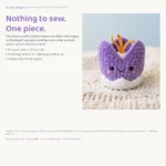 Crocus Buddy – no-sew amigurumi crochet pattern (photo 7)