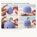 Bluebell Buddy – no-sew amigurumi crochet pattern (photo 4)