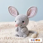 Easter Bilby – crochet easter rabbit