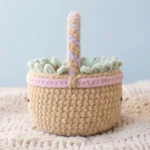 Easter Basket Buddy – crochet easter rabbit (photo 2)
