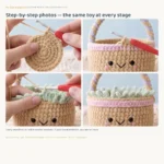 Easter Basket Buddy – crochet easter rabbit (photo 4)