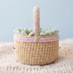 Easter Basket Buddy – crochet easter rabbit (photo 9)