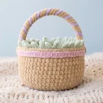 Easter Basket Buddy – crochet easter rabbit (photo 10)