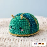Jewel Beetle – no-sew amigurumi crochet pattern