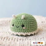 Shield Bug – no-sew amigurumi crochet pattern
