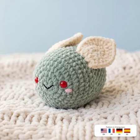 Little Cicada – no-sew amigurumi crochet pattern