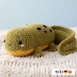 Little Newt – no-sew amigurumi crochet pattern