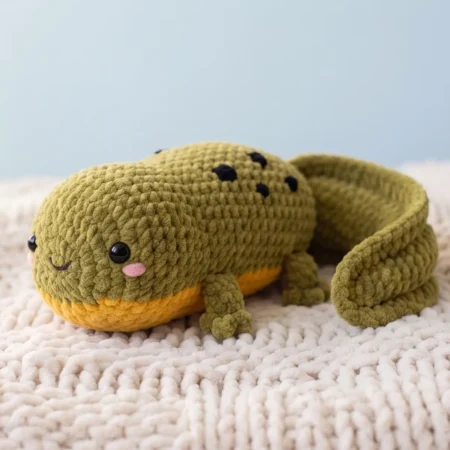 Little Newt – no-sew amigurumi crochet pattern (photo 2)