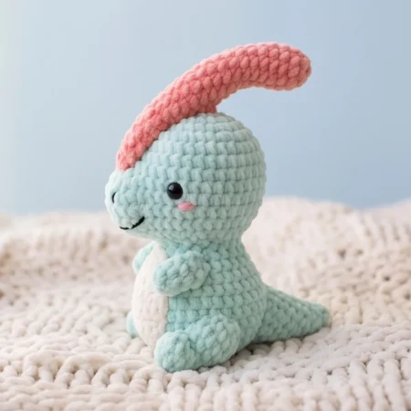 Parasaurolophus Buddy – no-sew amigurumi crochet pattern (photo 2)