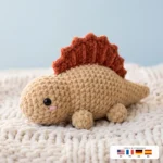 Dimetrodon Buddy – no-sew amigurumi crochet pattern
