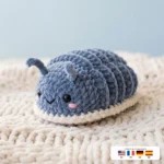 Trilobite Buddy – no-sew amigurumi crochet pattern