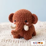 Woolly Mammoth – no-sew amigurumi crochet pattern
