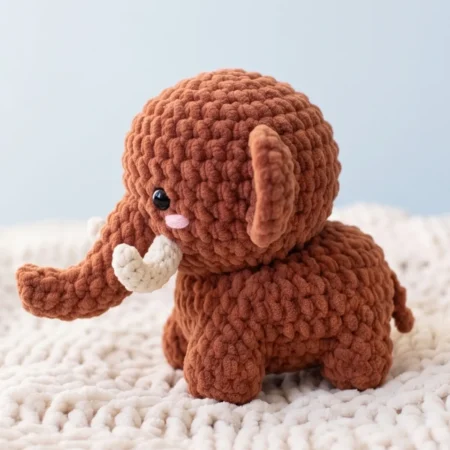 Woolly Mammoth – no-sew amigurumi crochet pattern (photo 2)