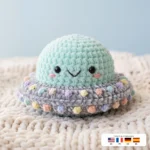 Little UFO – no-sew amigurumi crochet pattern