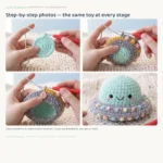 Little UFO – no-sew amigurumi crochet pattern (photo 4)