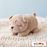 Sleepy Shar Pei Puppy – crocheted dog pattern