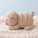 Sleepy Shar Pei Puppy – crocheted dog pattern (photo 2)