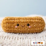 Churro Buddy – no-sew amigurumi crochet pattern