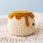 Caramel Flan Buddy – no-sew amigurumi crochet pattern (photo 2)
