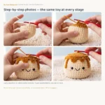 Caramel Flan Buddy – no-sew amigurumi crochet pattern (photo 4)