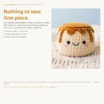 Caramel Flan Buddy – no-sew amigurumi crochet pattern (photo 7)