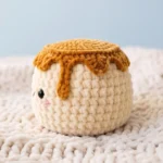 Caramel Flan Buddy – crochet food pattern (photo 9)