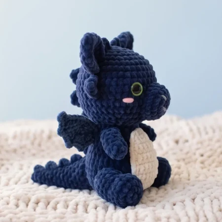 Night Sky Dragon – crocheted dragons (photo 2)